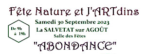 Fête Nature et J'ARTdins